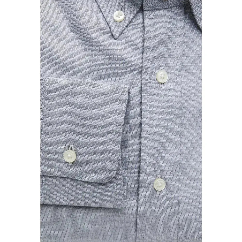 Robert Friedman Beige Cotton Men Shirt