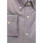 Robert Friedman Beige Cotton Men's Shirt RO-20453-M