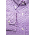 Robert Friedman Multicolor Cotton Men Shirt RO-20464-M