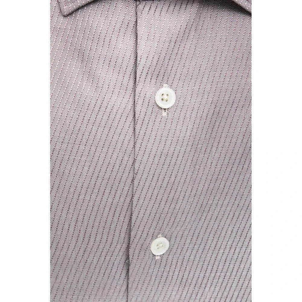 Robert Friedman Beige Cotton Men Shirt