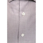 Robert Friedman Beige Cotton Men Shirt