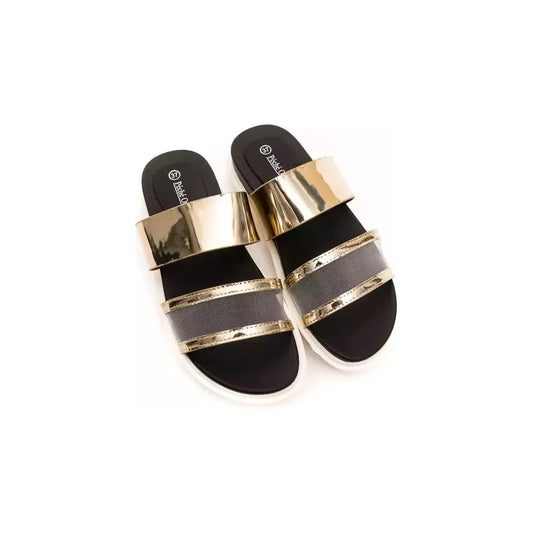 Péché Originel Gold Polyethylene Women Sandal PC-18725-EU36/US6