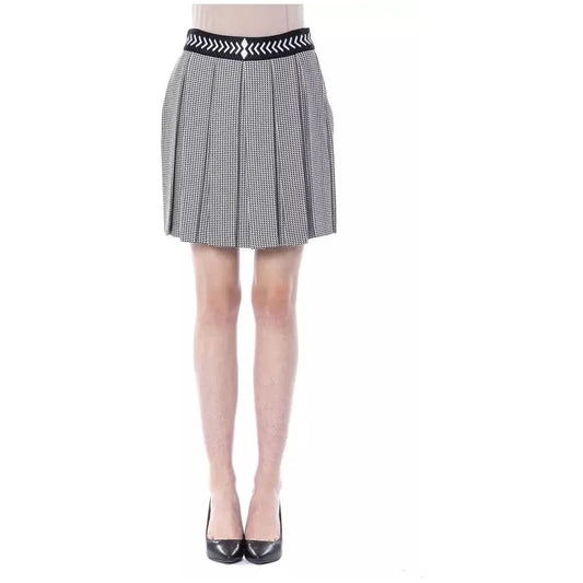 BYBLOS Black Viscose Women Skirt BY-17680-IT38 | XS