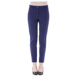 BYBLOS Blue Polyester Women Pants BY-17649-IT42|M