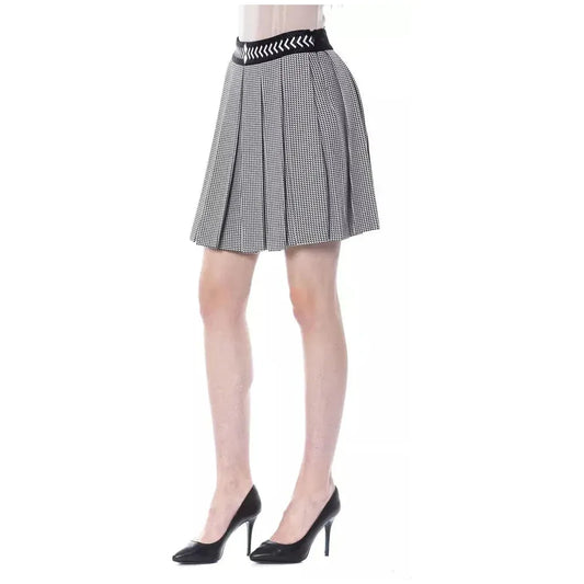 BYBLOS Black Viscose Women Skirt BY-17680-IT38 | XS