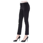 BYBLOS Black Polyester Women Pants BY-17642-IT38 | XS