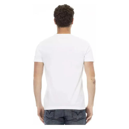 Trussardi Action White Cotton Men's T-Shirt
