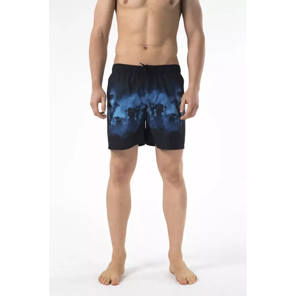 Just Cavalli Black Polyester Swimwear