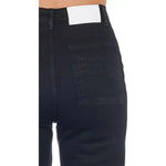 Frankie Morello Black Cotton Women Cropped Trouser FR-21691-IT40|S