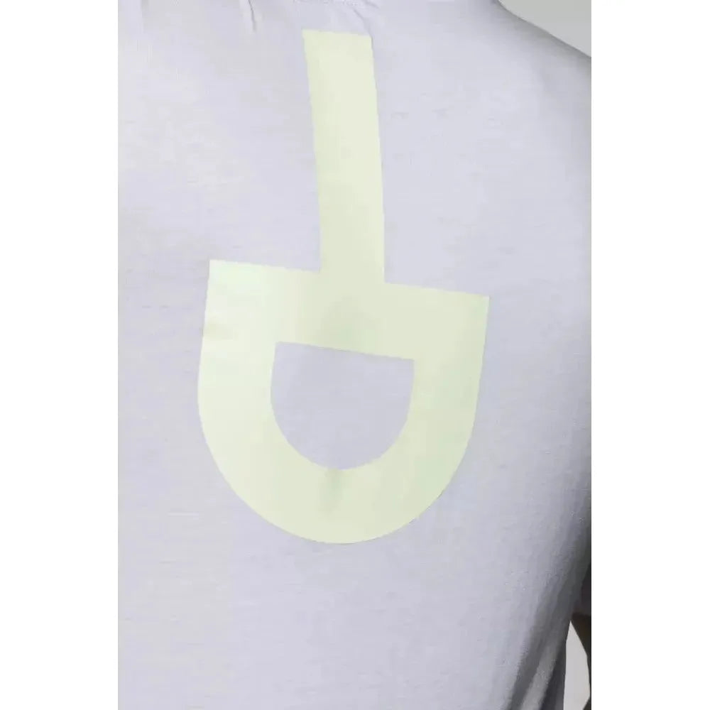 Tond White Cotton Men's T-Shirt TO-20043-S