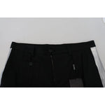 Dolce & Gabbana Black Bermuda Cargo Casual Shorts PAN74016 - 48