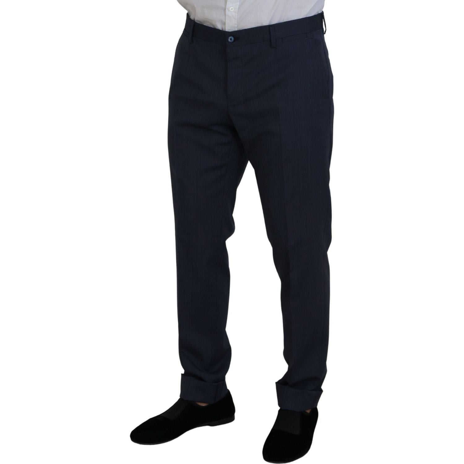 بدلة رجالية أنيقة باللون الأزرق مارتيني من دولتشي آند غابانا بقصّة Slim Fit