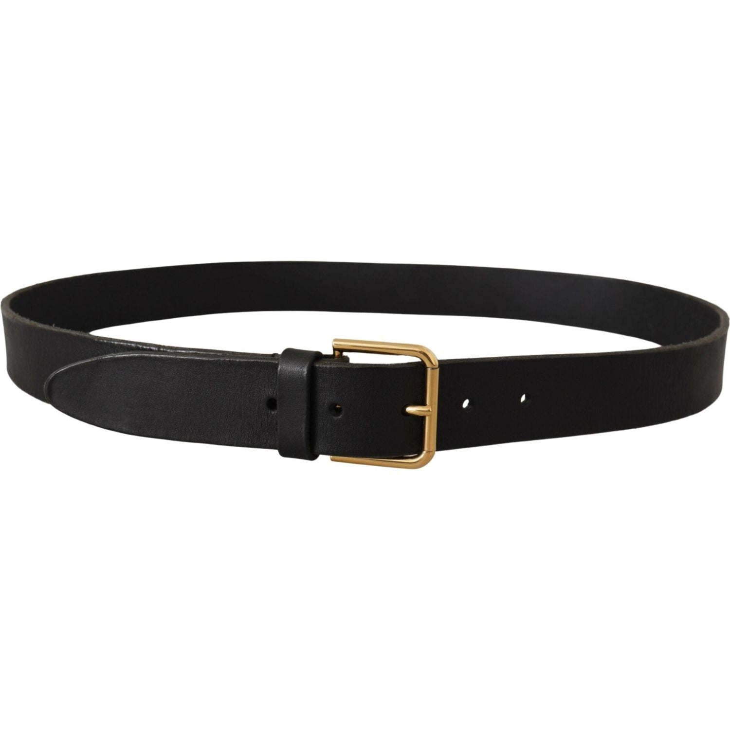 حزام جلدي أنيق بإبزيم معدني من دولتشي آند غابانا