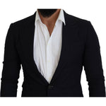 Dolce & Gabbana Blue Wool Formal Taormina Blazer KOS2130- 48