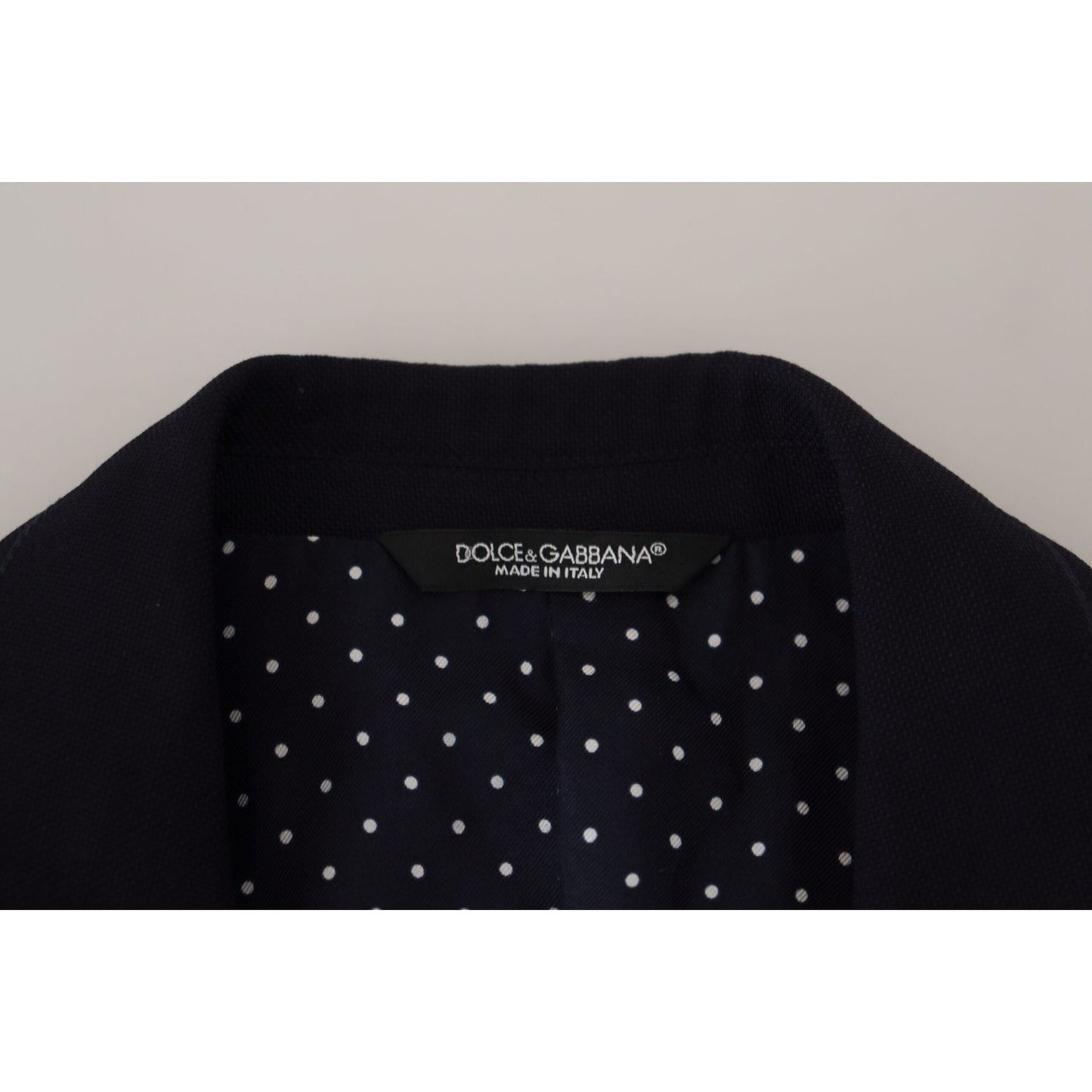 Dolce & Gabbana Blue Wool Formal Taormina Blazer KOS2130- 48