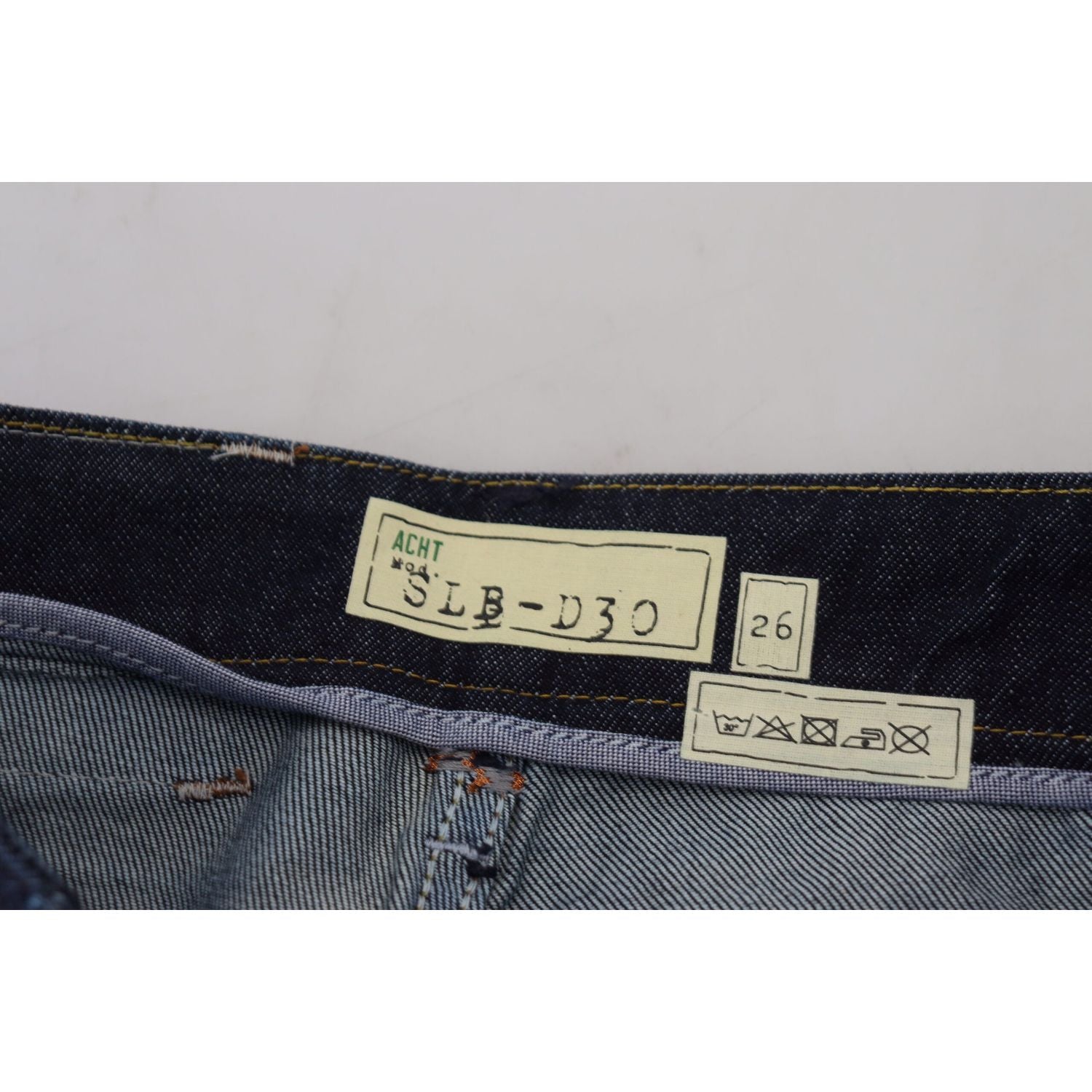 بنطلون جينز ضيق بخصر منخفض من Acht Chic