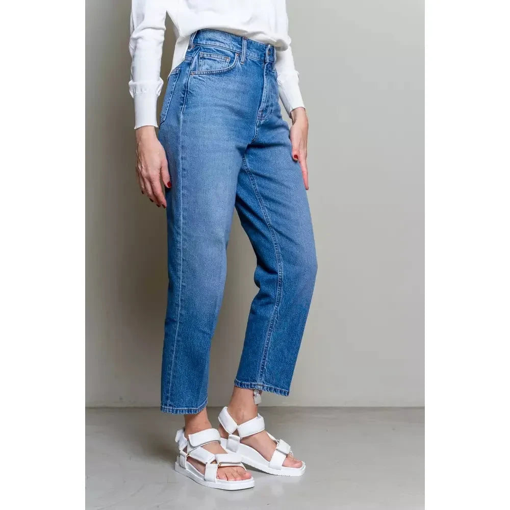 Don The Fuller Blue Cotton Jeans Denim