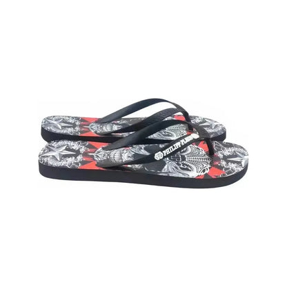 Philipp Plein Multicolor Polyester Women Flip Flop