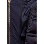 Yes Zee Blue Polyester Women Jacket