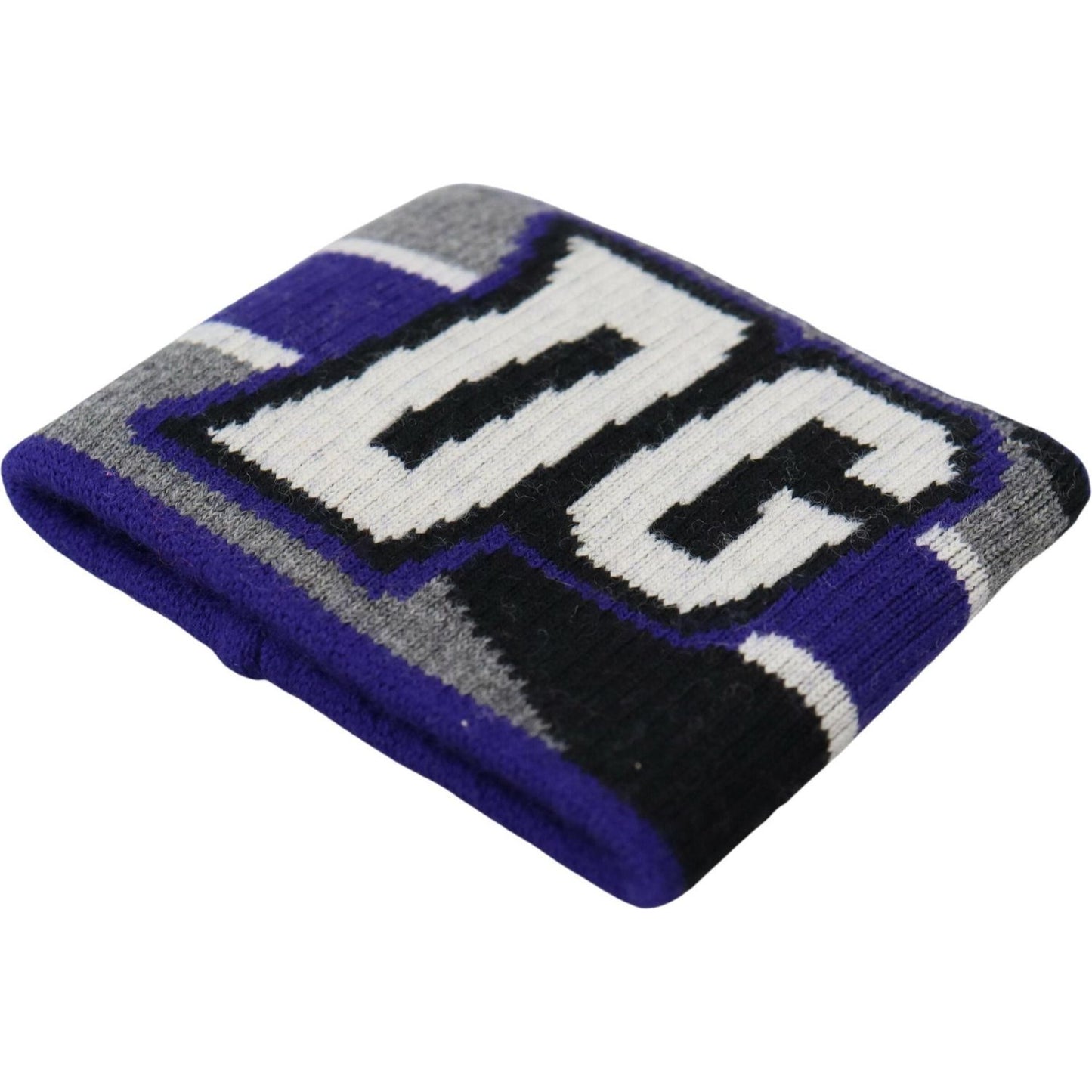 Dolce & Gabbana Purple Logo Two Piece Set Wristband