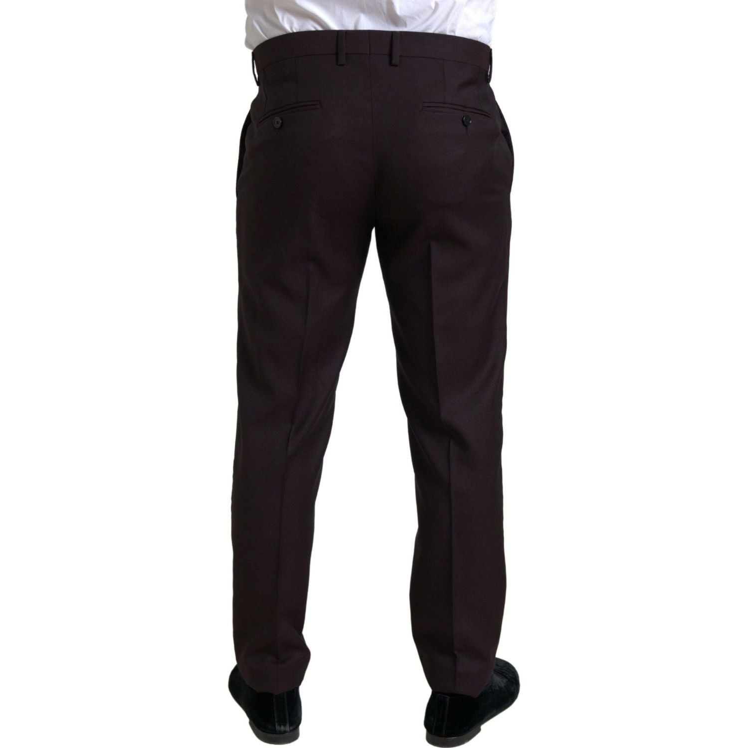بدلة دولتشي آند غابانا مارون مارتيني بقصّة Slim Fit من قطعتين