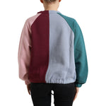 Dolce & Gabbana Multicolor Cotton Crew Neck Pullover Sweater TSH84212-36