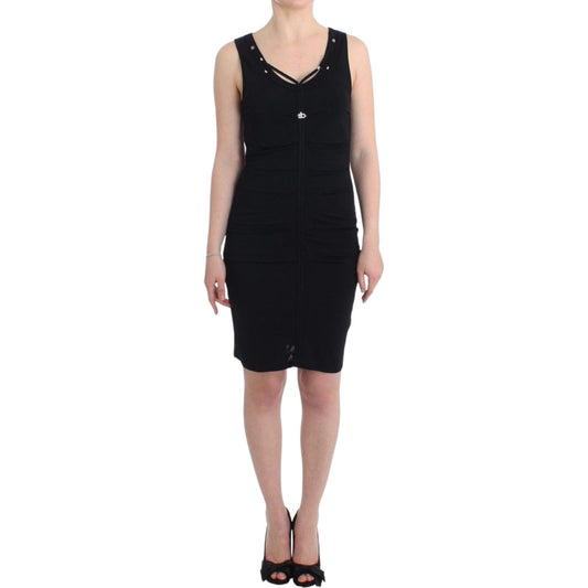 Roccobarocco Black pencil sheath dress SIG11586-2
