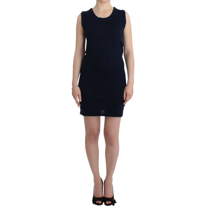 John Galliano Blue cotton jersey dress