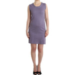 John Galliano Purple cotton jersey dress SIG11571-4