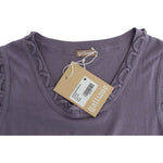 John Galliano Purple cotton jersey dress SIG11571-4