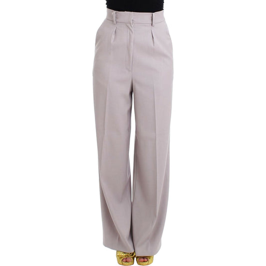 Cavalli Gray high waist pants SIG11825-1