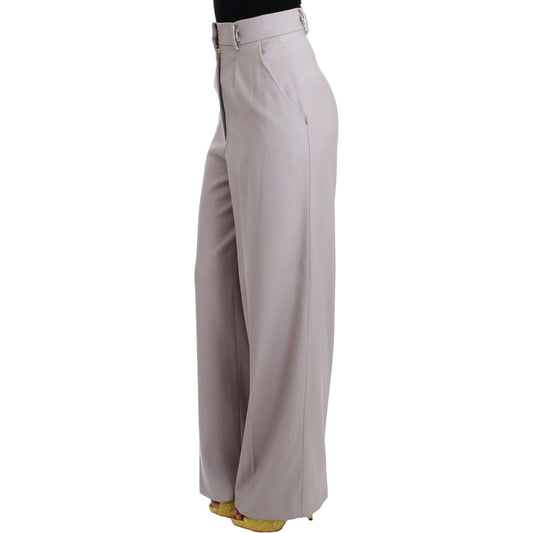 Cavalli Gray high waist pants SIG11825-1