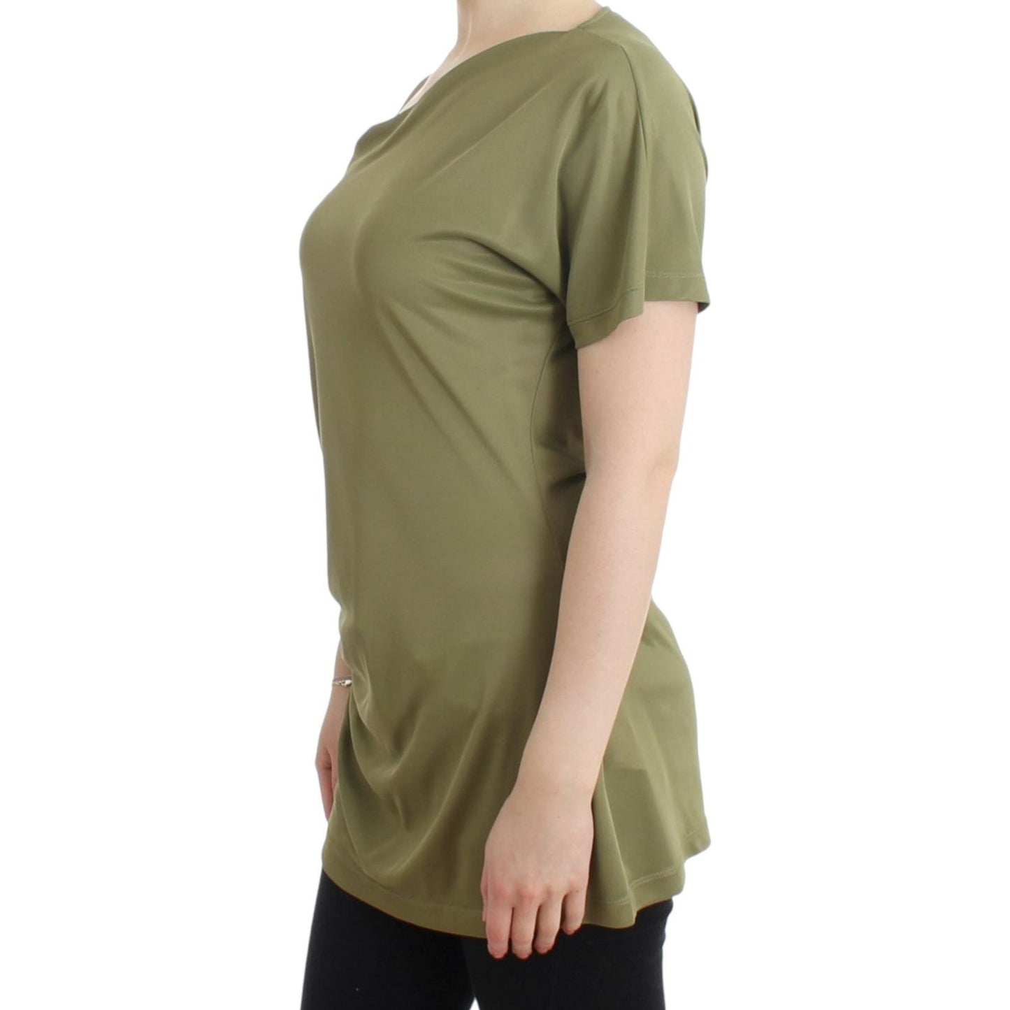 Cavalli Green blouse top SIG11614-1