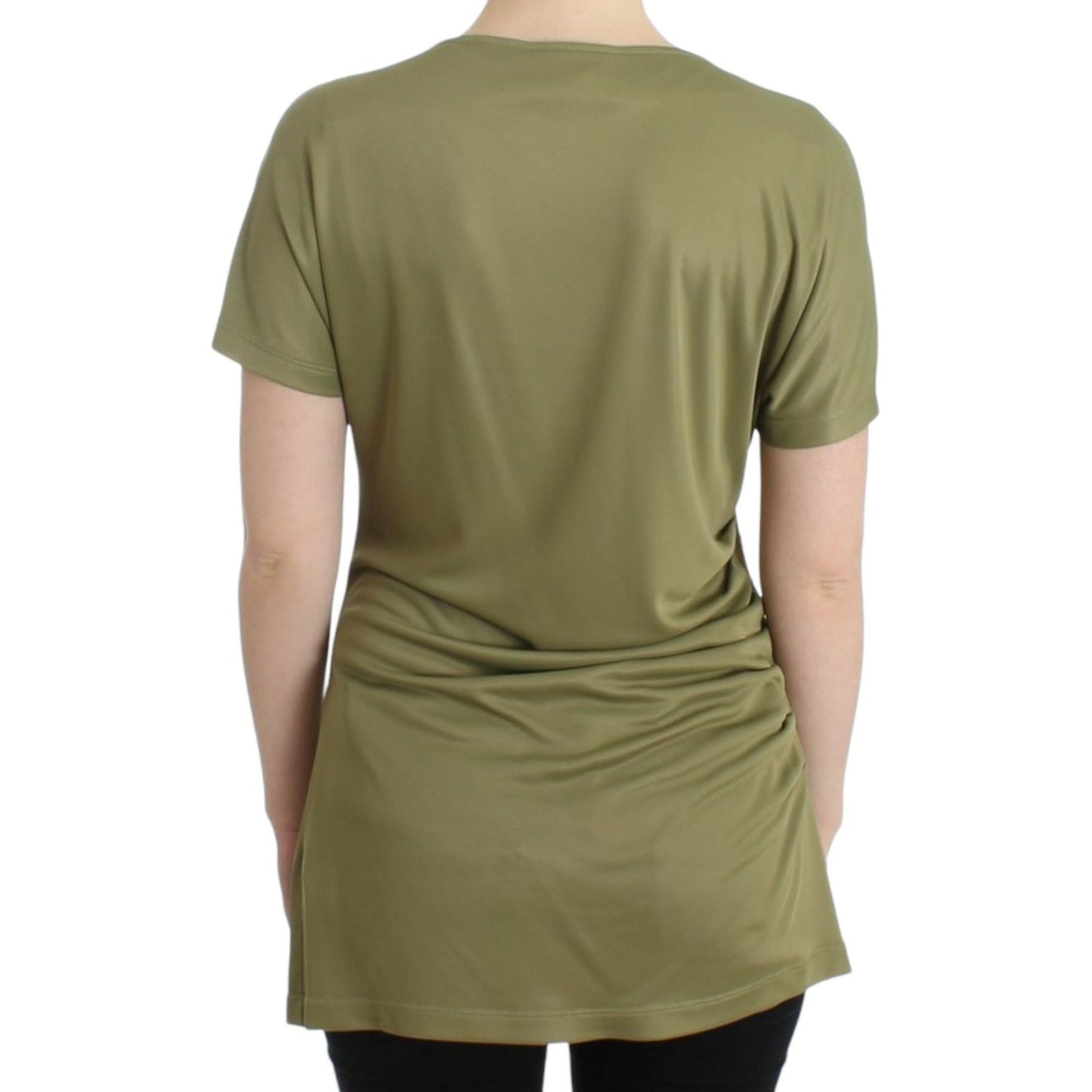 Cavalli Green blouse top SIG11614-1