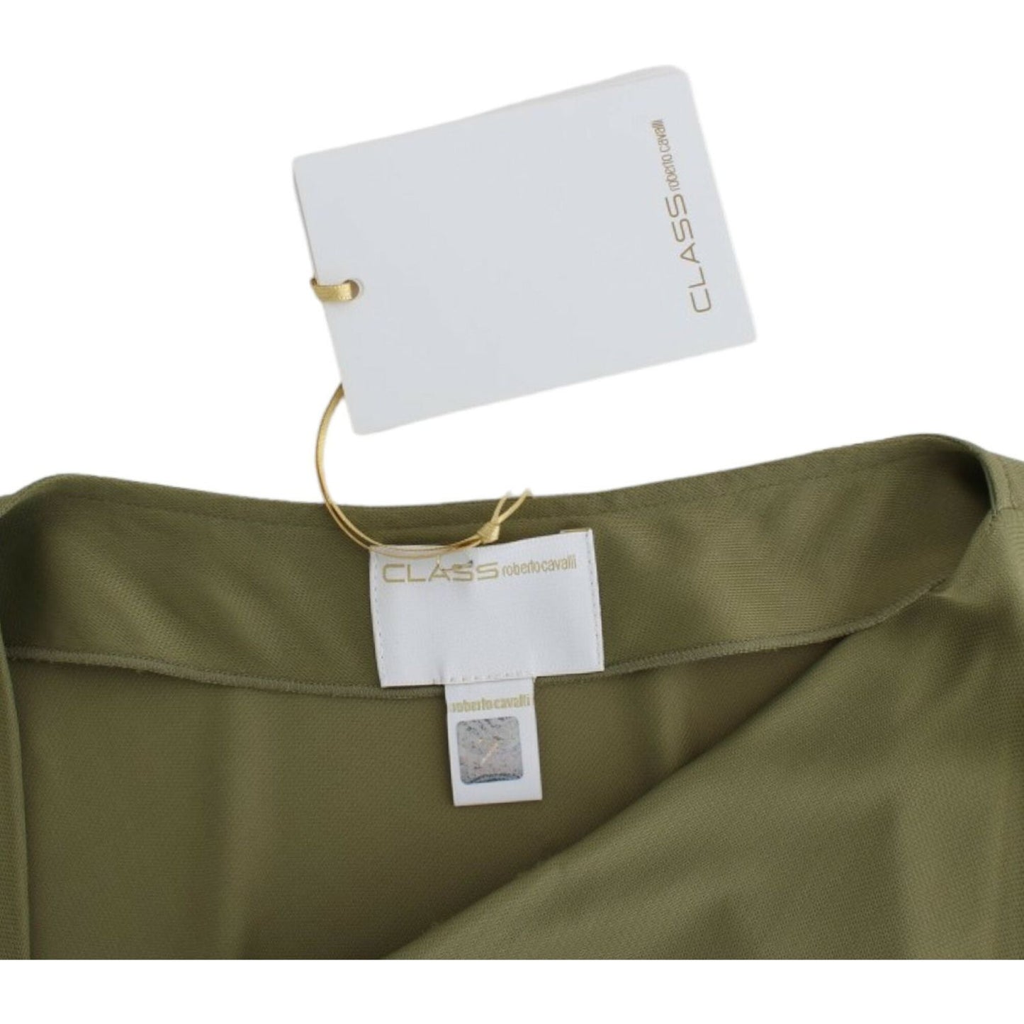 Cavalli Green blouse top SIG11614-1
