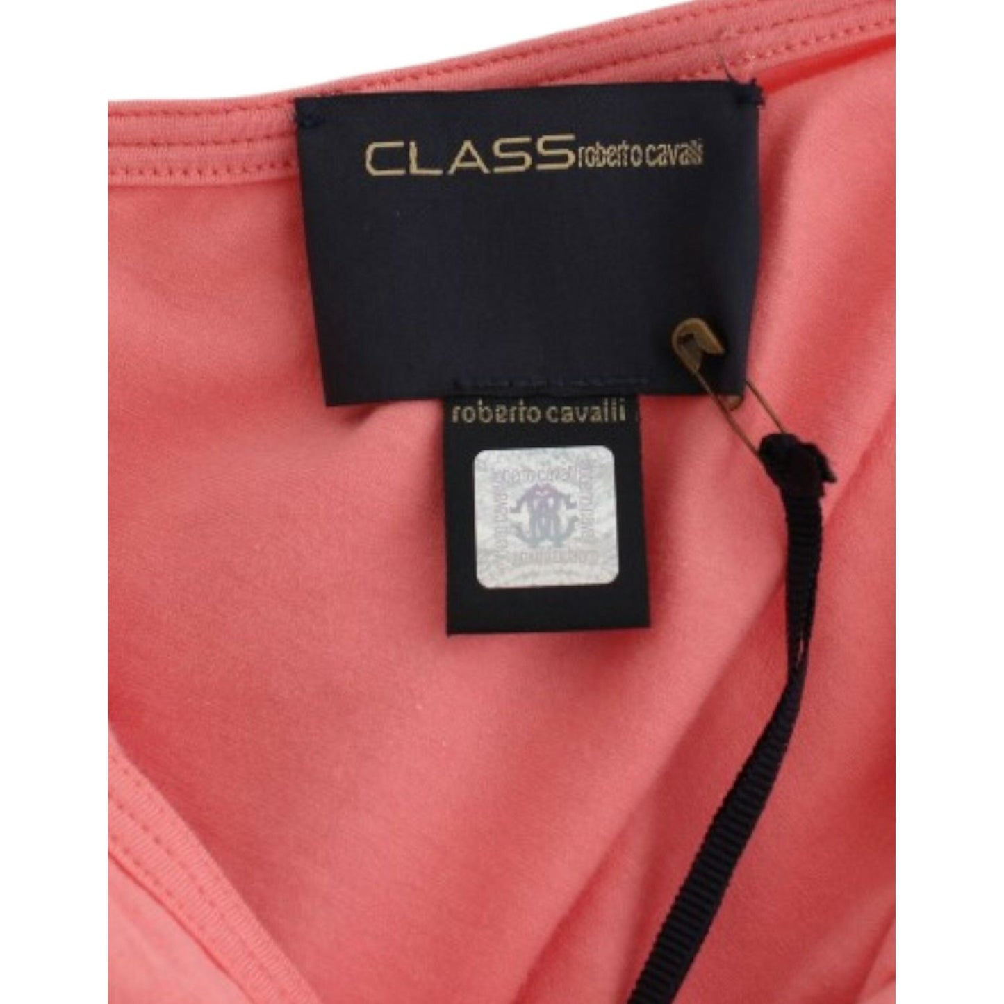Cavalli Pink cotton tank top SIG11612-4