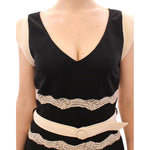 Cavalli Black lace sheath dress GSD10038-1