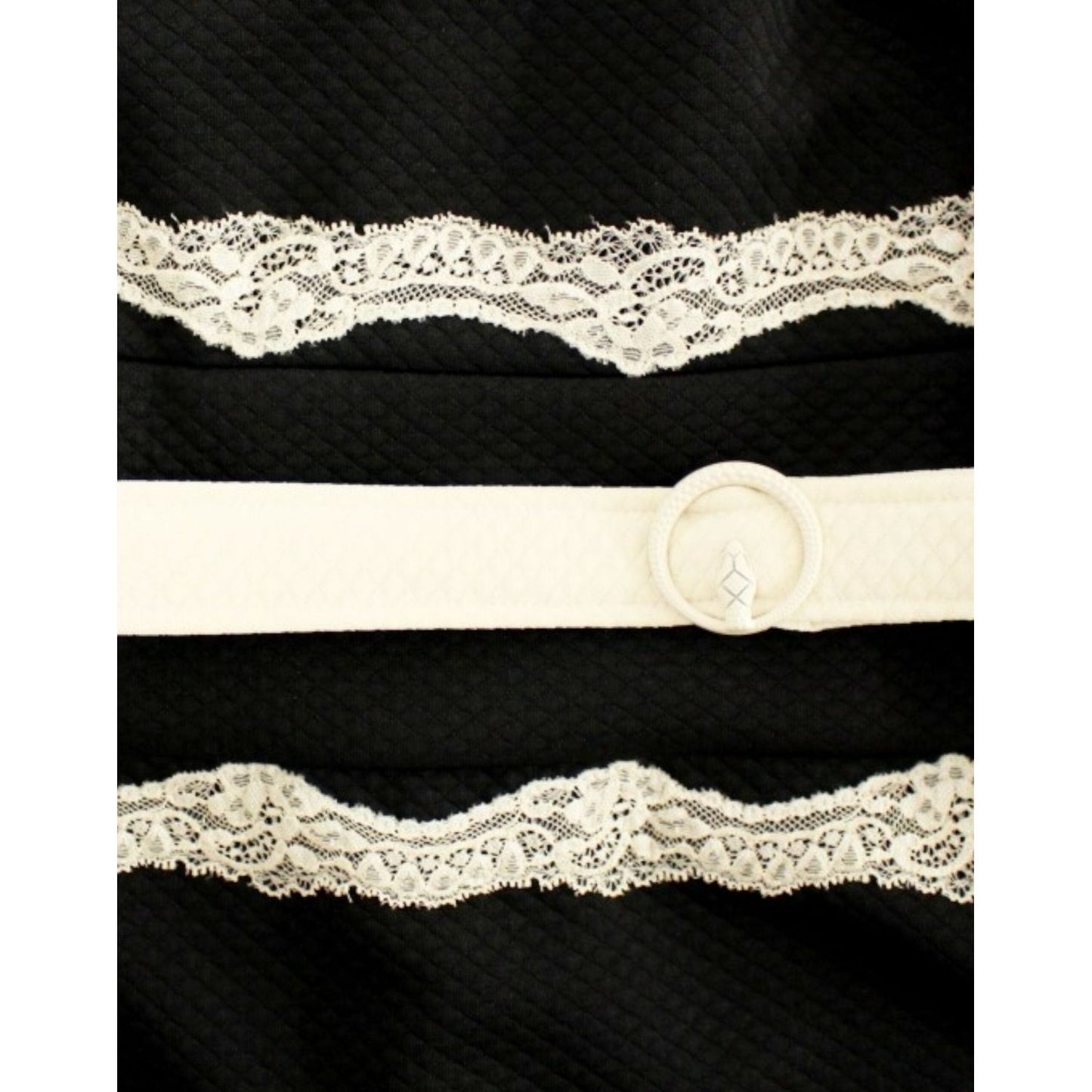 Cavalli Black lace sheath dress GSD10038-1