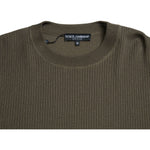Dolce & Gabbana Green Viscose Crew Neck Men Pullover Sweater TSH84759-48