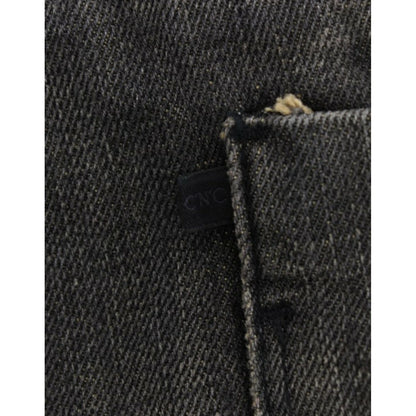 Costume National Gray distressed jeans