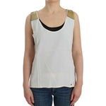 Costume National White sleeveless top SIG12533-3