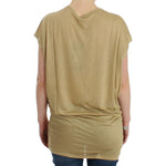 Costume National Beige motive print t-shirt SIG12528-1