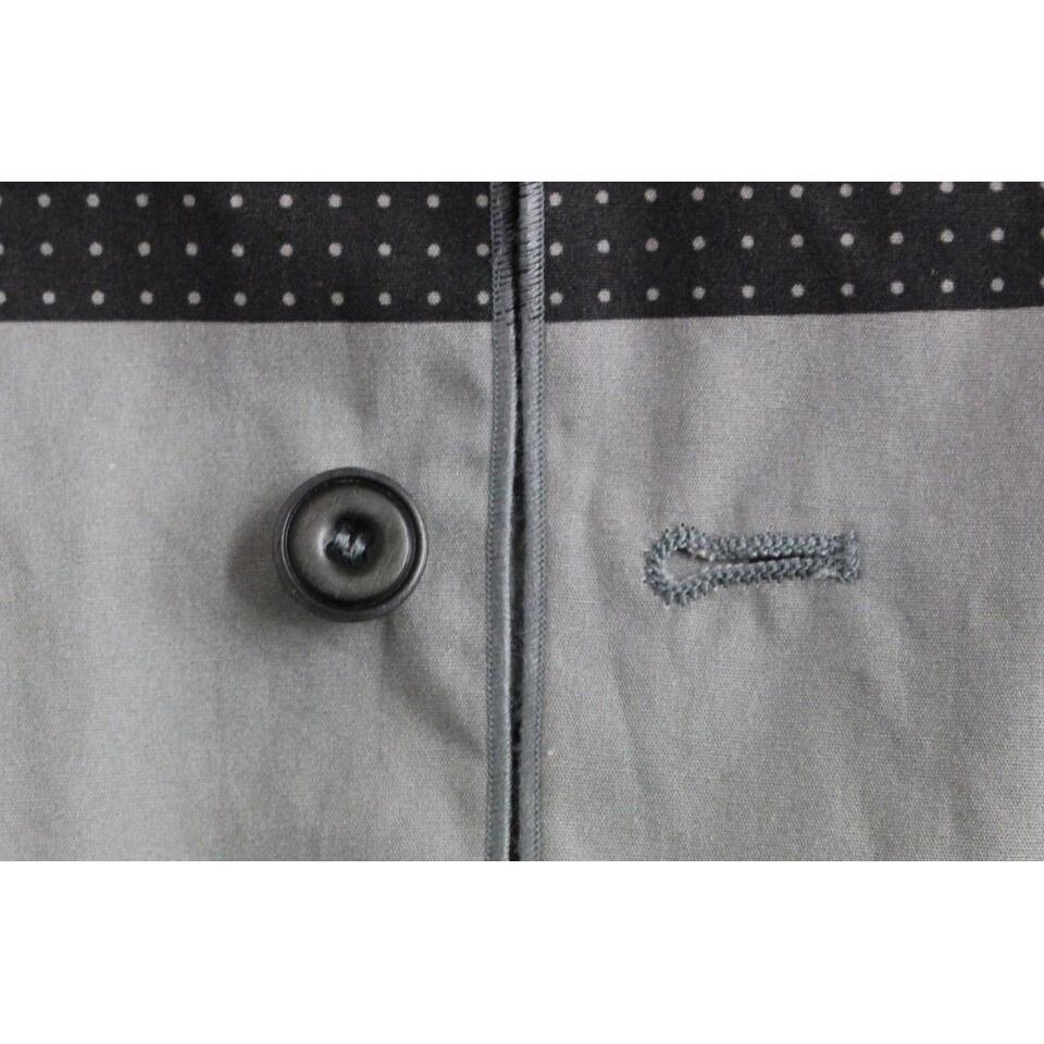 سترة أنيقة من القطن باللون الرمادي من دولتشي آند غابانا