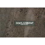 Dolce & Gabbana Brown Check Wool Single Breasted Vest GSS11956-1