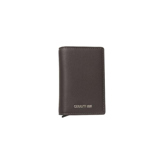 Cerruti 1881 Brown Calfskin Men Wallet CE-24015