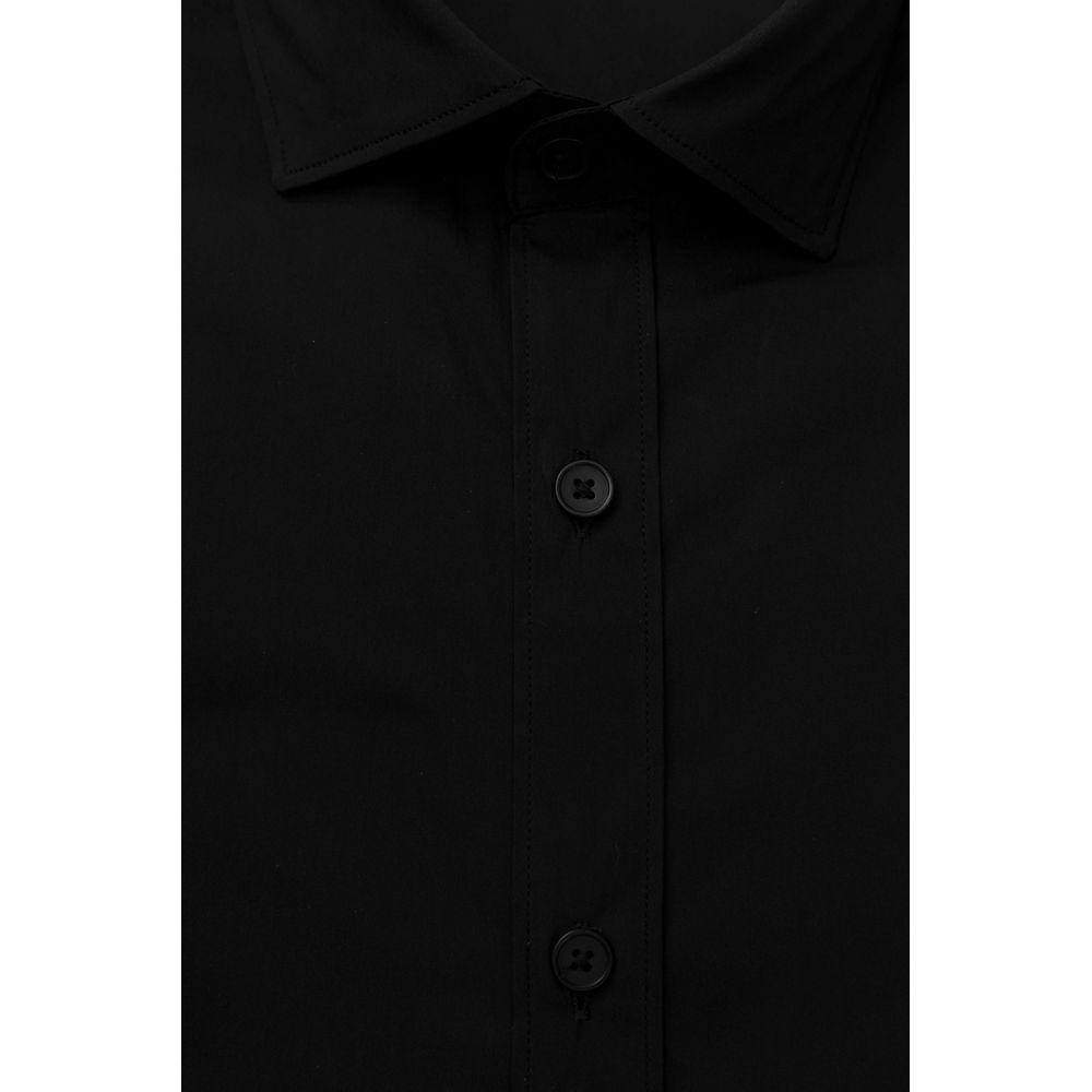 Bagutta Black Cotton Shirt