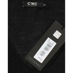 Costume National Black V-neck lightweight sweater SIG12053-1
