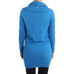 Costume National Blue scoopneck sweater SIG11549-1