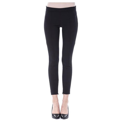 BYBLOS Black Polyester Women's Skinny Pant