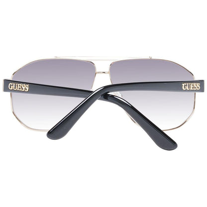 Guess Gold Metal Sunglasses